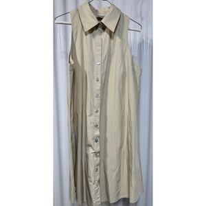 Finley Swing Shirt Dress Parachute Blend Material Size Large 300$ Retail